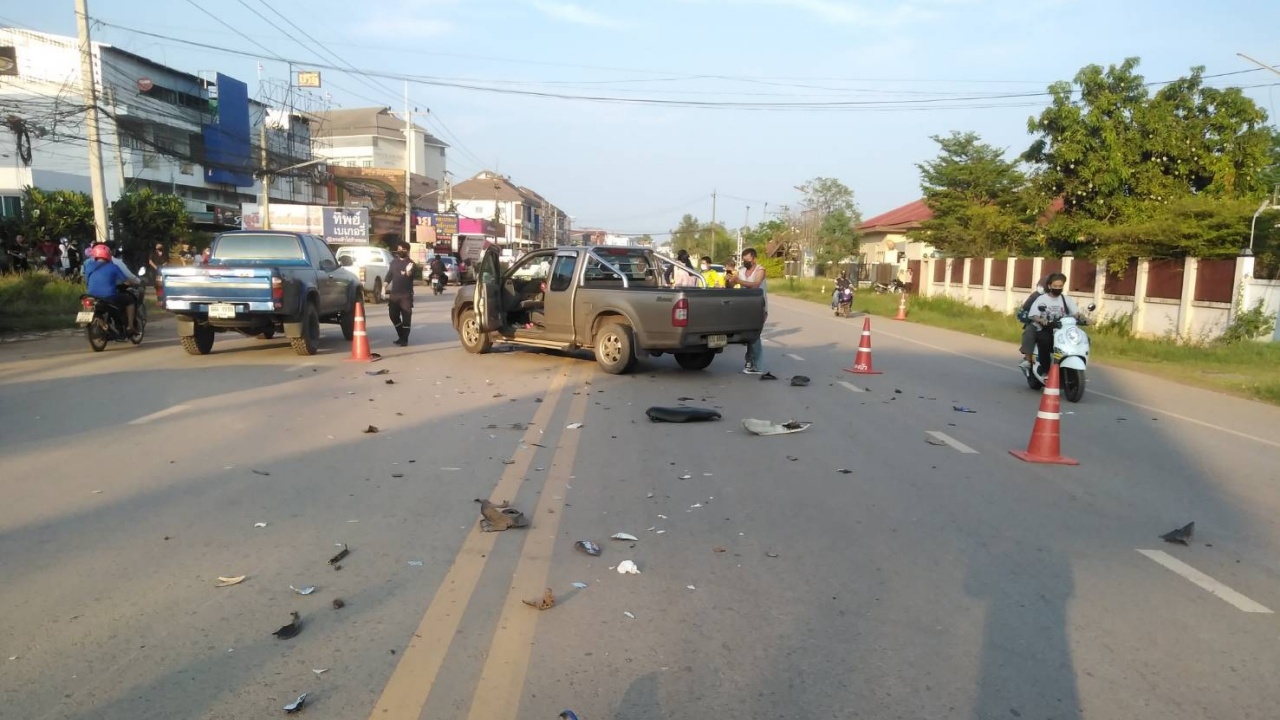 พี่สาวตากระตุก น้องชายขี่จยย.ถูกกระบะชนดับ เผยลางร้ายมาเตือน