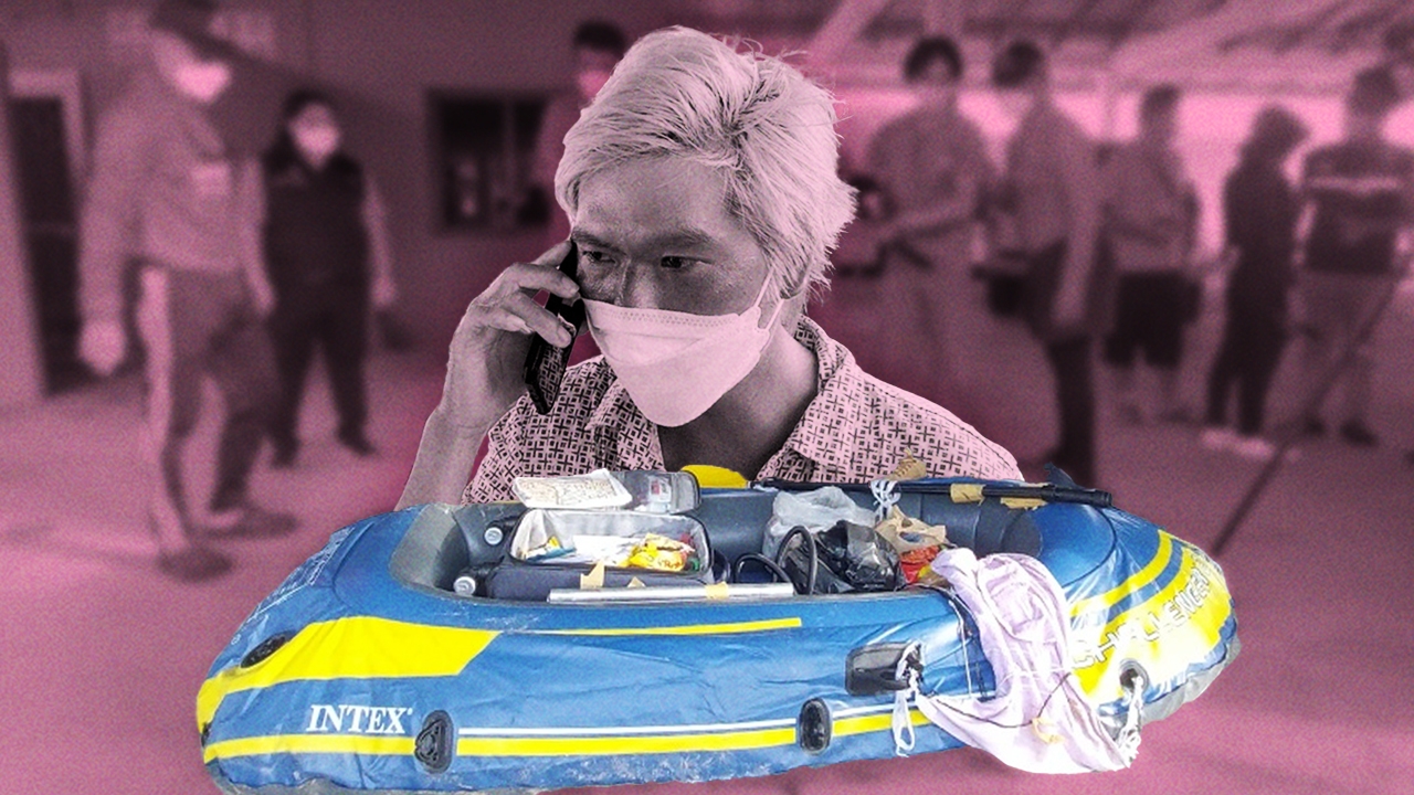 'เขาว่าผมคลั่งรัก' เรือเล็กควรงดออกจากฝั่ง แต่เรือยางจะไปอินเดีย