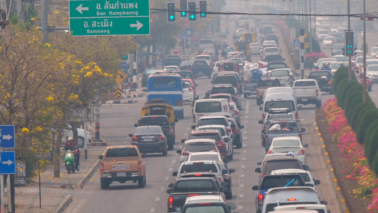 ภาคเหนือ-อีสาน ต้องระวัง ฝุ่น PM 2.5 เกินค่ามาตรฐานหลายพื้นที่