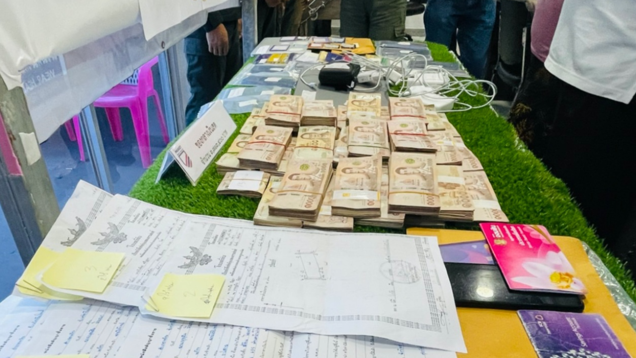 จับเว็บพนันรายใหญ่ พัวพันตำรวจตบทรัพย์ เงินสดกองพะเนิน 3.7 ล้าน