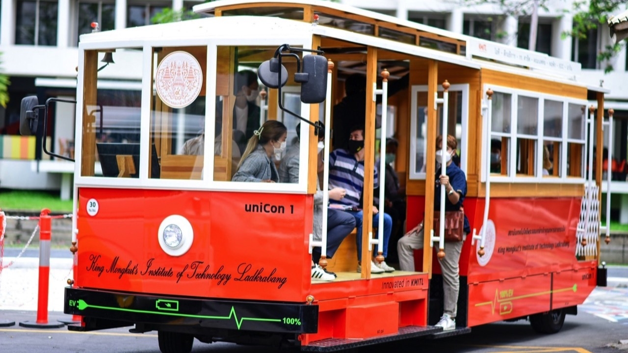 ไทยทำ ไทยใช้ ไทยเจริญ รถยนต์โดยสารไฟฟ้าฝีมือคนไทย UNICON MODEL 1 