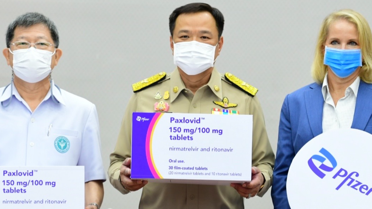 “อนุทิน” รับ “แพกซ์โลวิด” ใช้กับผู้ป่วยโควิด-19 เน้นลดสูญเสียผู้สูงวัย 