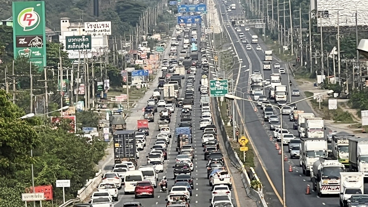 กลับสงกรานต์การจราจรหนึบ รถไฟเสริมทุกขบวนเข้มเอาจริง "10 รสขม"