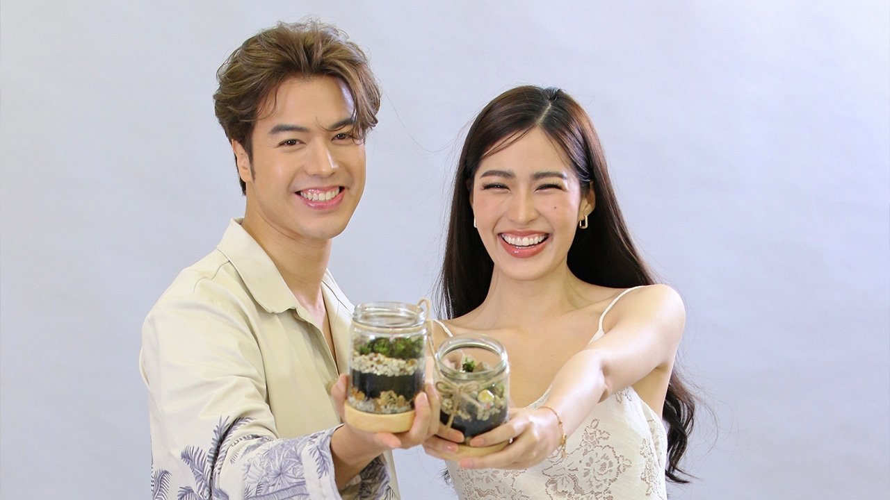 เคมีดีต่อใจ "แม็ค-หลิงหลิง" โชว์หวานทำป่าหิมพานต์ในขวด