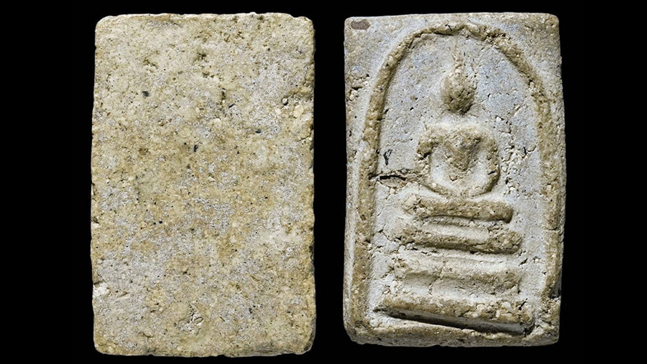 พระสมเด็จ พิมพ์เกศบัวตูม สมเด็จพุฒาจารย์ (โต พรหมรังสี) พิมพ์ที่เจอน้อยที่สุด