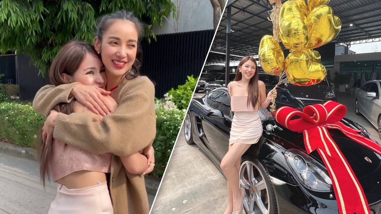 แพท ณปภา สุดภูมิใจ นาฟ หลานสาว ถอยรถหรูป้ายแดงในวัย 23 ปี (คลิป)