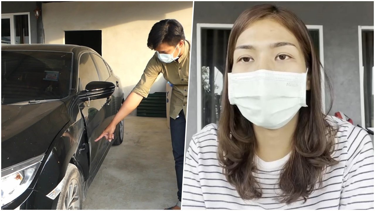 หนุ่มขับรถชนทวงเมีย มอบตัวแล้ว อ้างเข้าใจผิด ช่างแต่งหน้าคาใจ ทำไมไม่หยุด