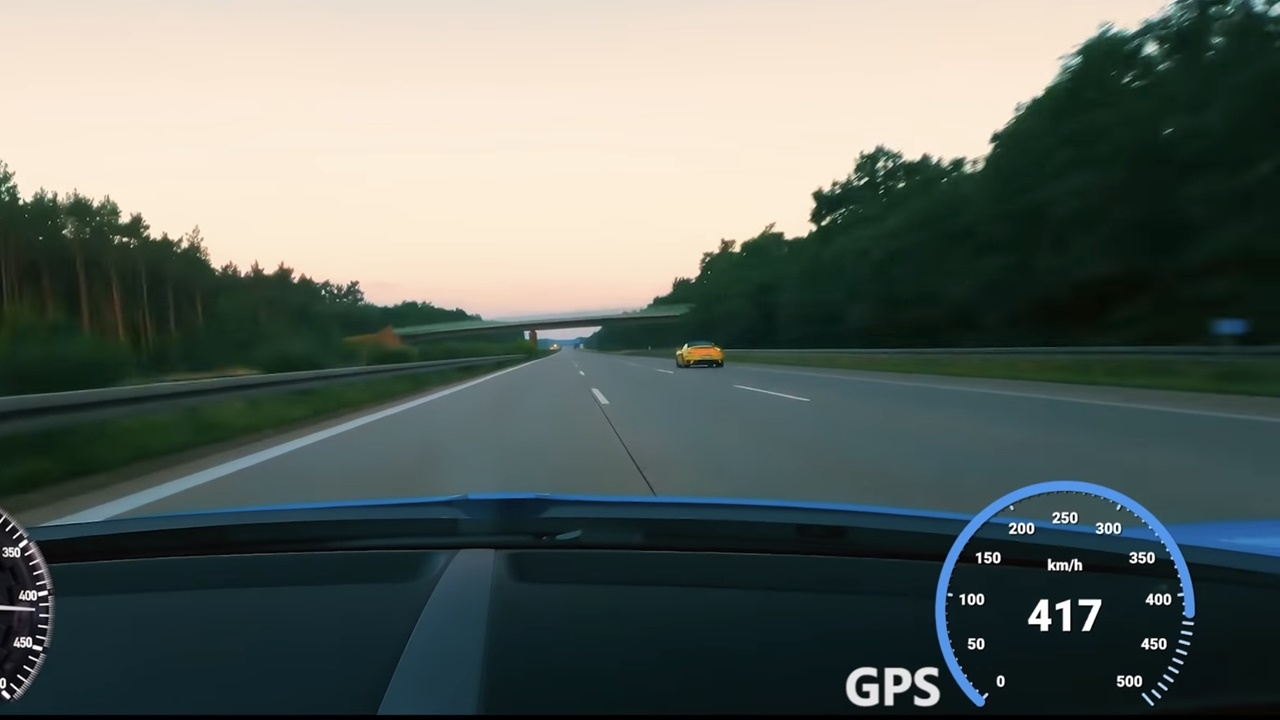 อัยการเยอรมนีตามเช็กบิล เศรษฐีเช็กอัดคลิปซิ่ง Bugatti Chiron 417 กม./ชม.