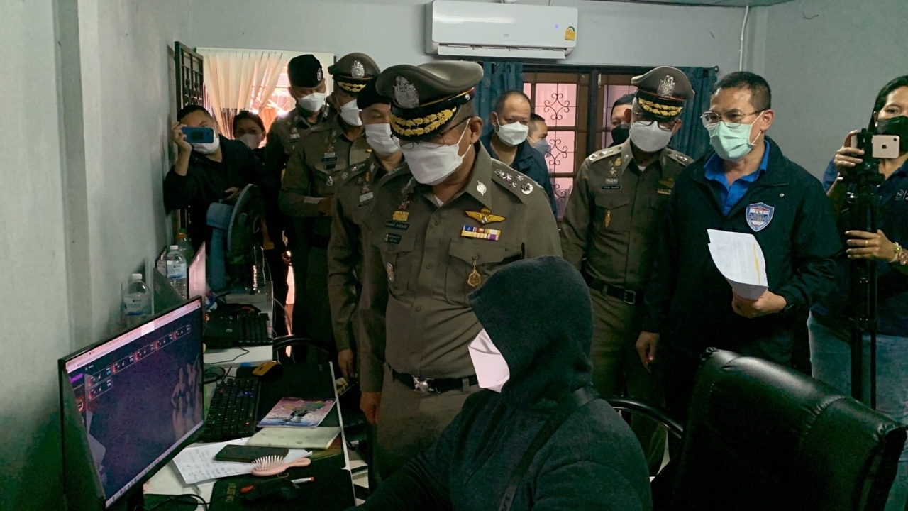 ทลายเว็บพนันออนไลน์ gimi88 ลูกค้าเพียบ ถูกหลอกสูญเงินกว่า 200 ล้านบาท