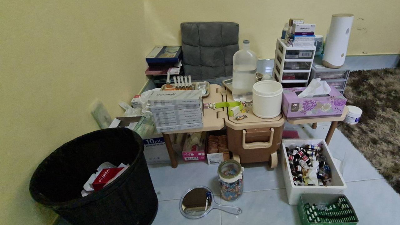 บุกจับคลินิกเสริมความงามเถื่อน ที่พัทลุง ยึดของกลางเพียบ-รวบหมอกระเป๋า