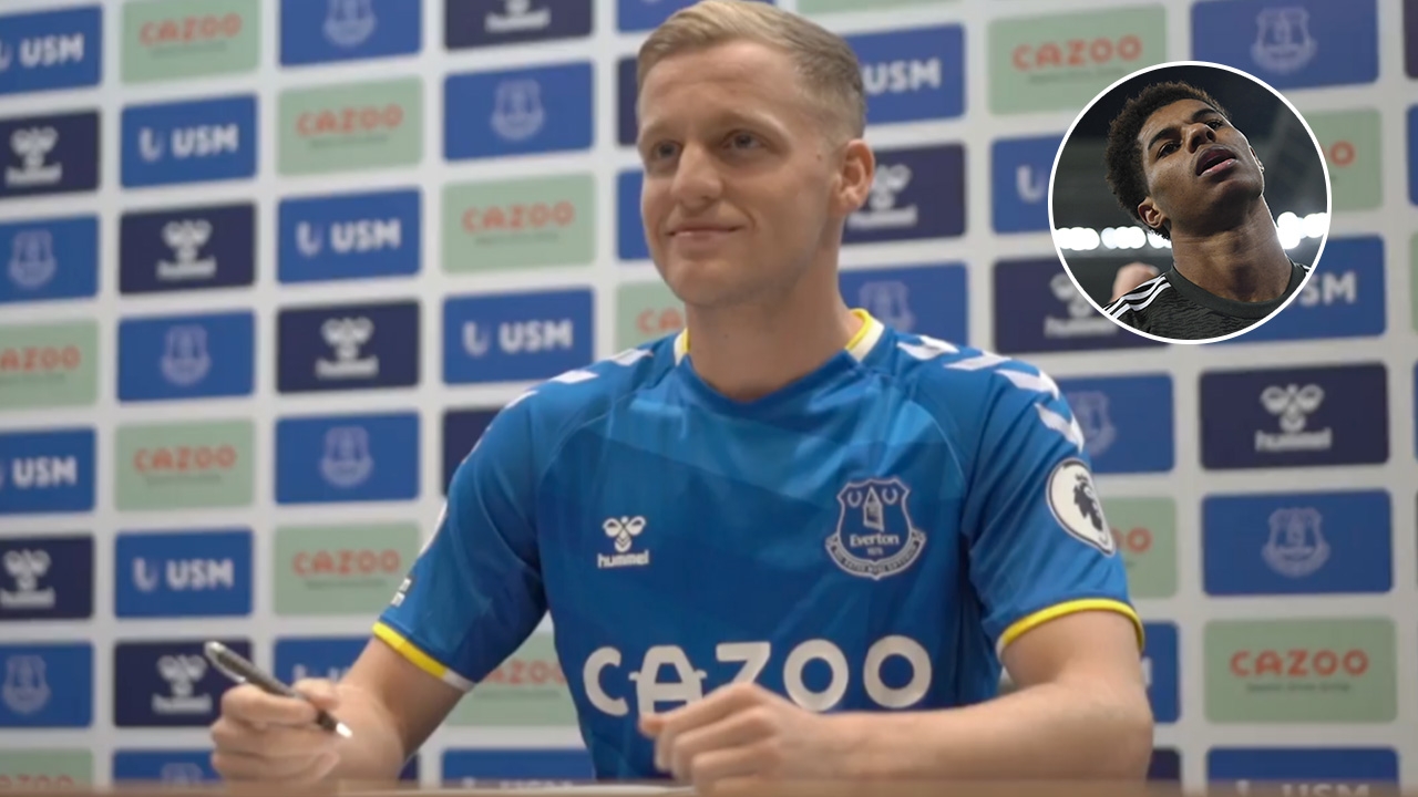 "แรชฟอร์ด" ส่งสารถึง "ฟาน เดอ เบค" หลังตัดใจหนีสำรองแมนยูฯ ซบ "เอฟเวอร์ตัน"