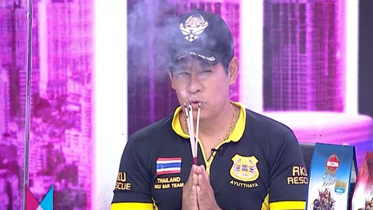 ไทด์ จุดธูปสาบาน ไม่ได้ปล่อยรูป แตงโม หากพูดไม่จริงขอให้มีอันเป็นไป