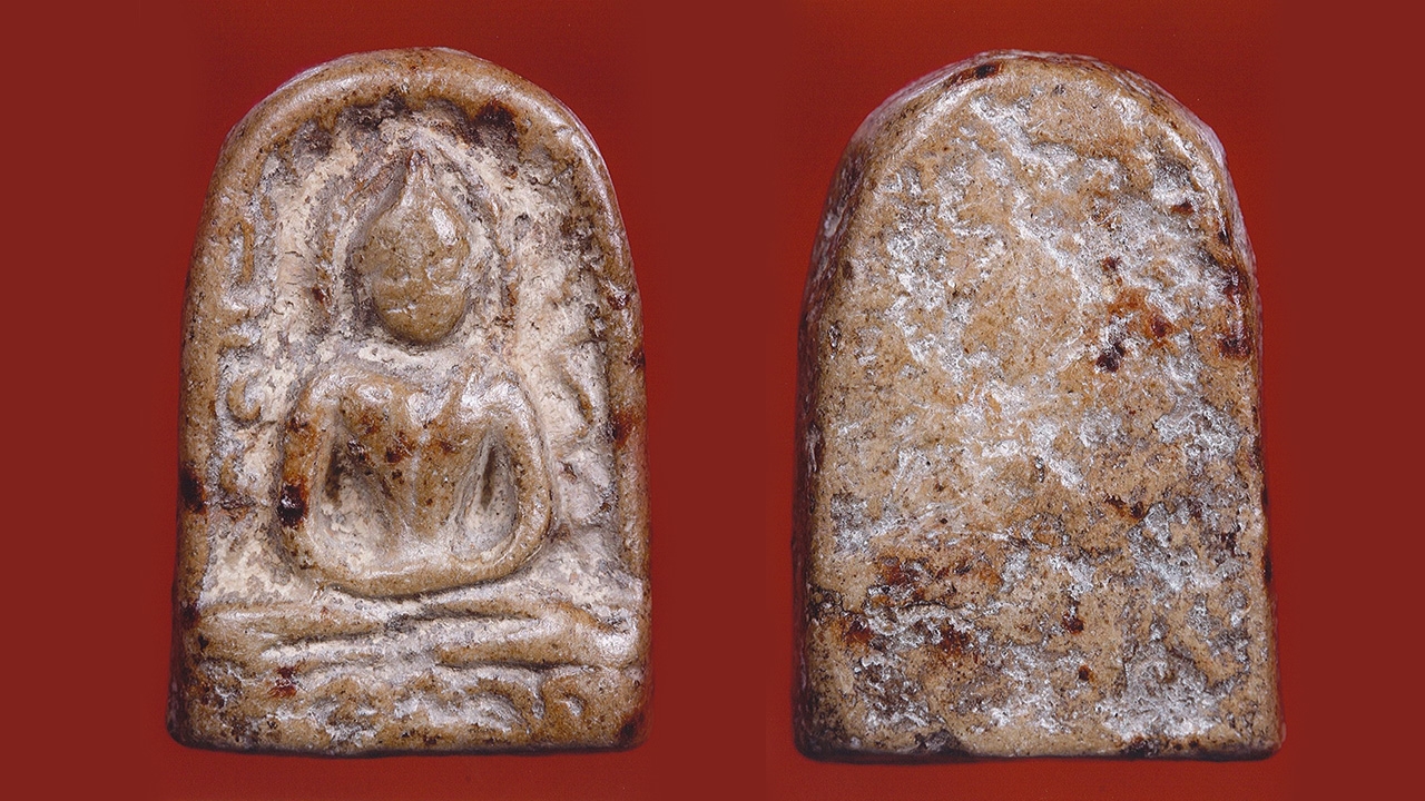 ซุ้มกอ พิมพ์ผ้าพาดขวา