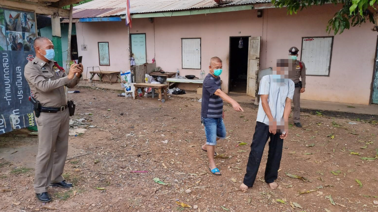 คุมทำแผน "พี่เขยโหด" เผยเหตุแทงดับน้องเมีย อ้างถูกทำร้ายก่อน