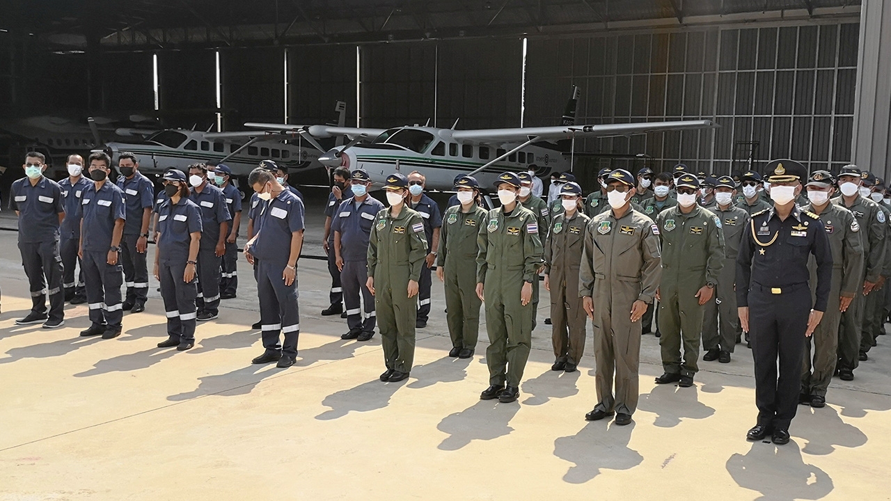 ฝนหลวงสู้ภัยแล้ง 2565