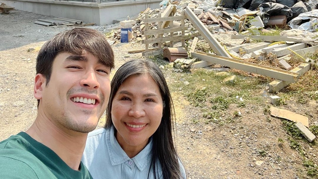 ณเดชน์ เผยภาพแรกบ้านหลังใหม่จากน้ำพักน้ำแรง แม่แก้ว ชื่นใจสุดๆ