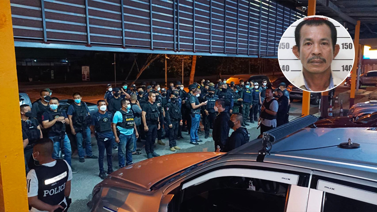 ฮ.บินไล่ล่ามือปืนลำดับที่ 145 ยิงตำรวจกองปราบดับ คาดหนีขึ้นเขาบรรทัด