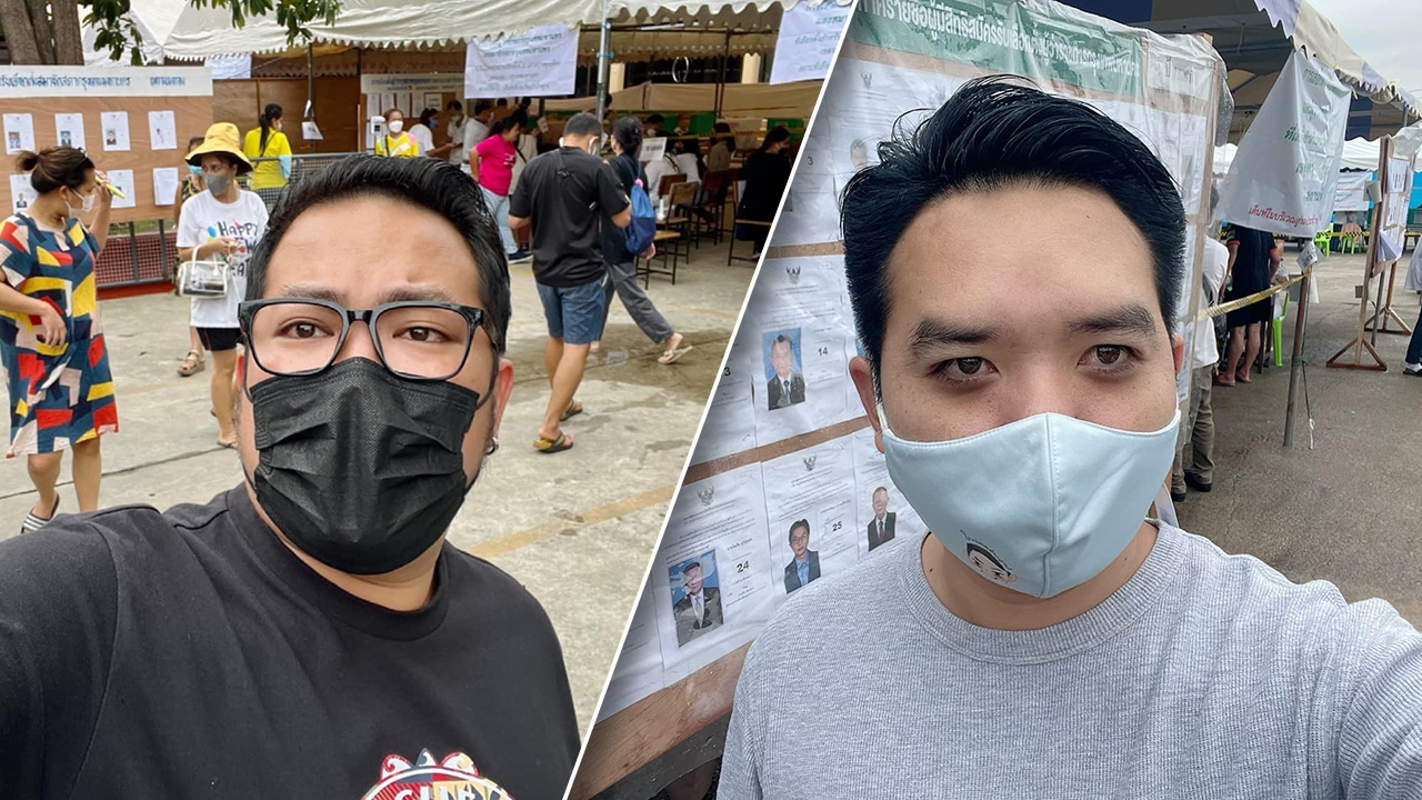 โซเชียลคึกคัก คนดังแห่ไปเลือกตั้งผู้ว่าฯ กทม. ชวนคนไปใช้สิทธิใช้เสียง