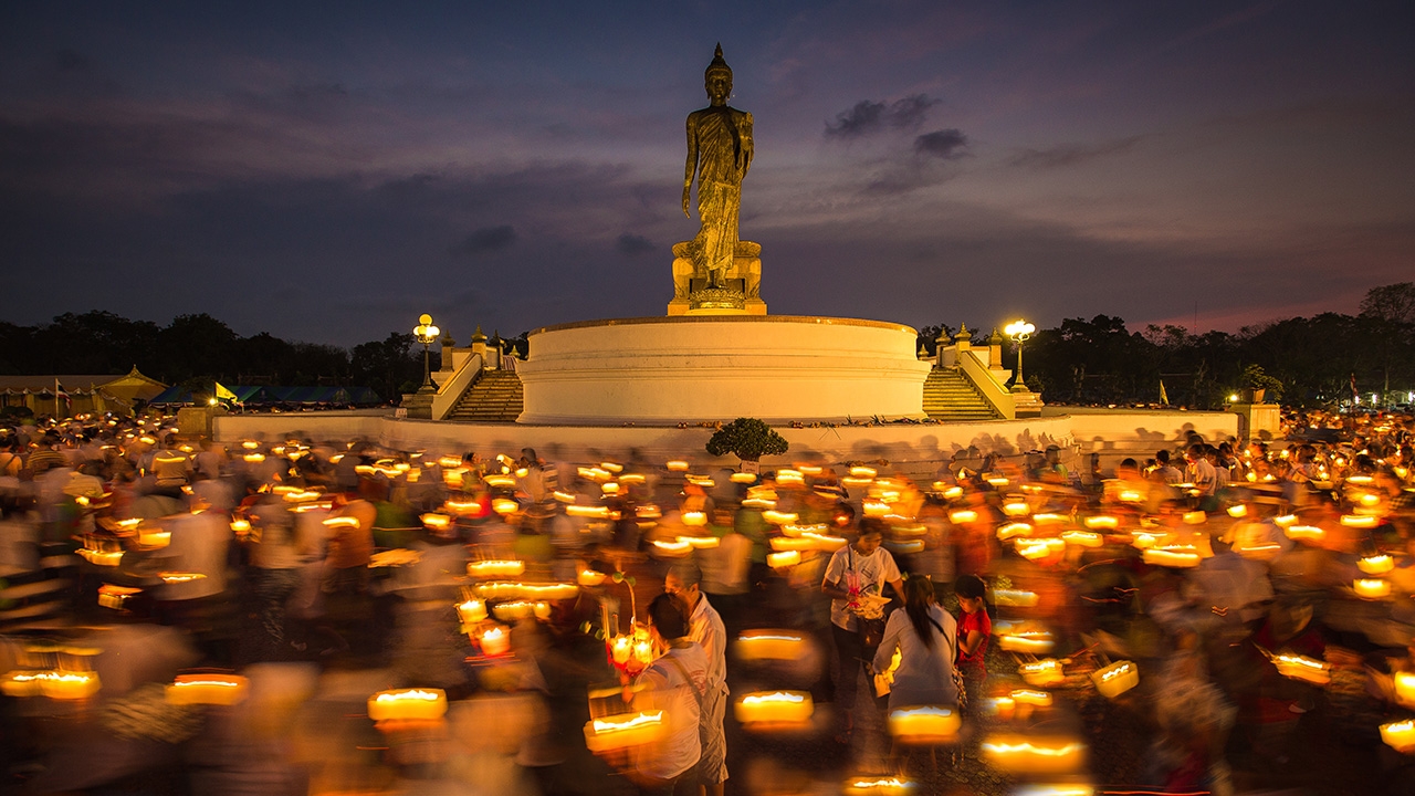 บทสวดเวียนเทียน วันวิสาขบูชา 65 หมอช้างแนะสวดบทไหนถูกต้องสำเร็จ