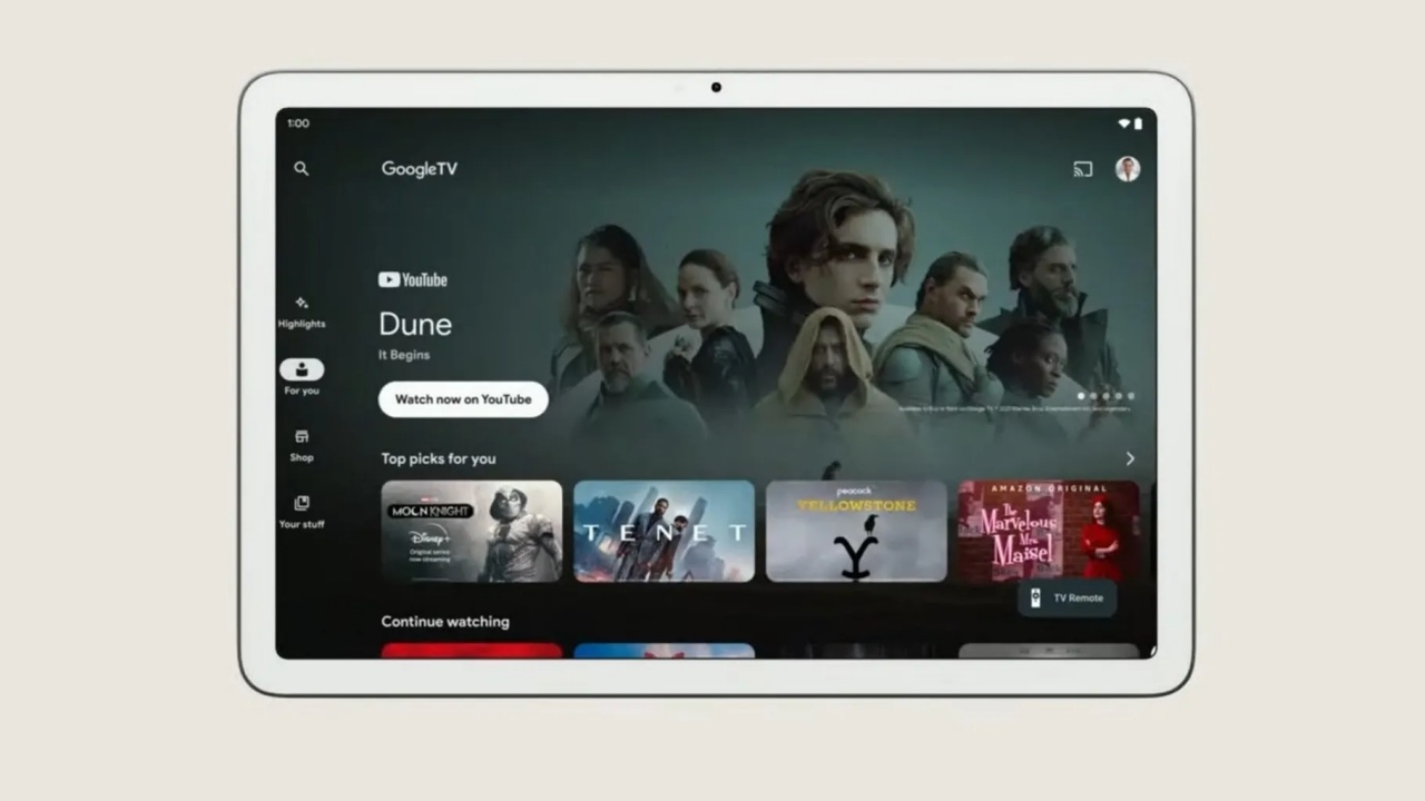 Google หวนคืนสู่ตลาดแท็บเล็ตอีกครั้ง เตรียมส่ง Pixel Tablet ในปี 2023