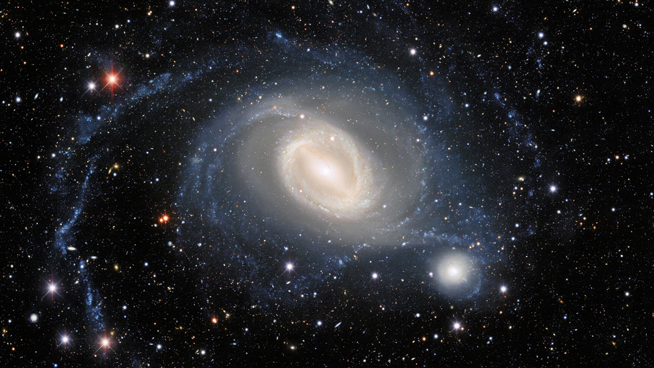 ปฏิสัมพันธ์ 2 กาแล็กซี ห่างโลก 40 ล้านปีแสง