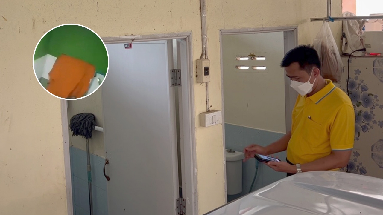 ตรวจที่เกิดเหตุ พระมหานัวน้องเณร ยันไม่ใช่ จ.ขอนแก่น ห้องน้ำคนละสี