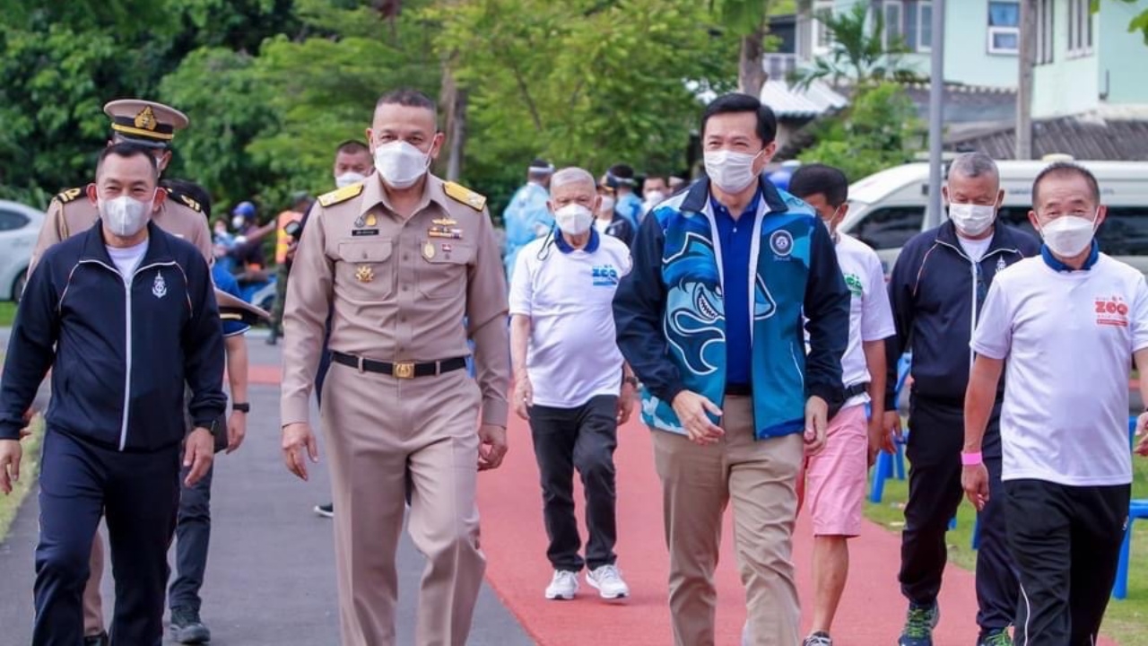 กองเรือยุทธการ เปิดหน่วย จัดกิจกรรม Mini Zoo Walk Rally ส่งเสริมสุขภาพ