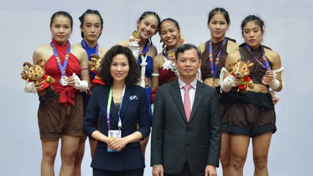 2 สาวไทย เสียแชมป์ไหว้ครูมวยไทยซีเกมส์ 2021 เจ้าภาพเจอประท้วงเหรียญทองหลุดจากคอ