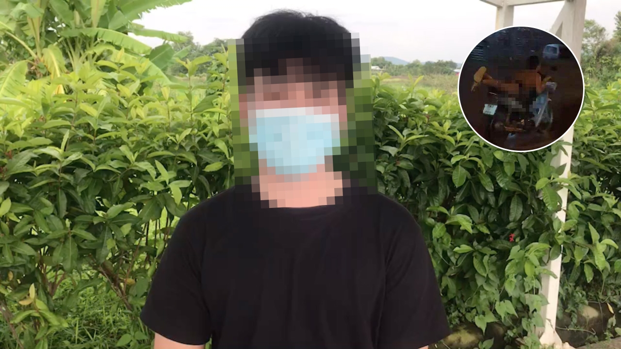 ทำเอาฮา หนุ่มขี่รถใส่ กกน.โชว์ก้น ขอโทษแล้ว โดนข้อหาทำผิดกฎจราจร