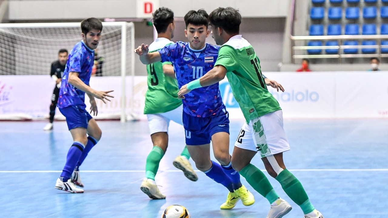 อภิวัฒน์ซัดนำไม่เฮ "ฟุตซอลทีมชาติไทย" เจ๊าอินโดฯ 1-1 ลุ้นชิงนัดสุดท้ายกับเวียดนาม