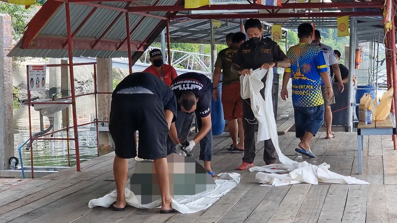 ร่างอาจารย์มหาวิทยาลัย อืดแม่น้ำท่าจีน สงสัยฆ่าตัวตาย