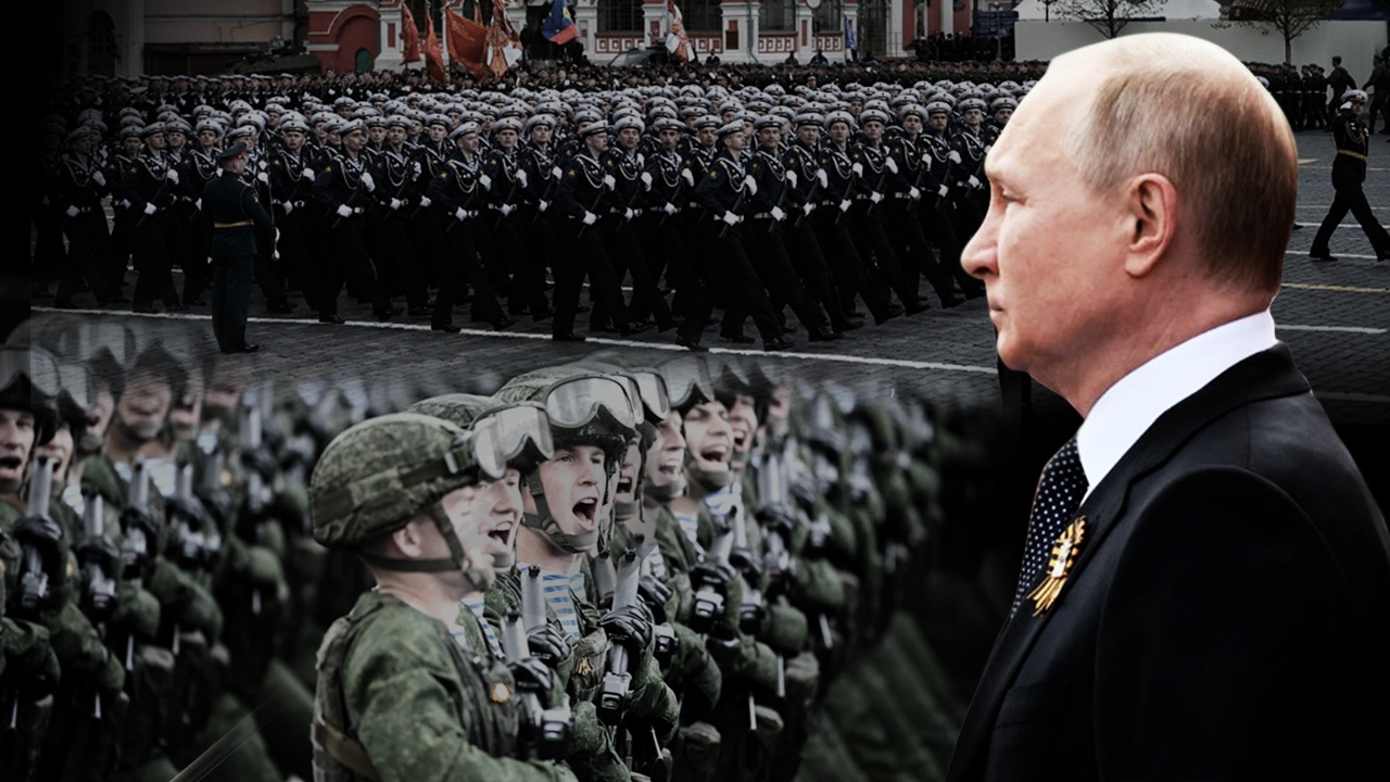 ผิดคาด ปูตินกล่าววัน V Day แบบสั้น อัดนาโตขยายอิทธิพล จนเกิดสงครามยูเครน