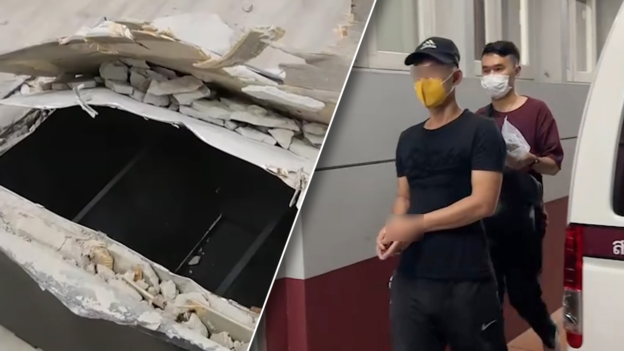 ตร.เร่งขยายผลโจรยกเค้าบ้านนายแบงก์ งัดเซฟ 10 ล้าน ของกลางยังได้ไม่ครบ