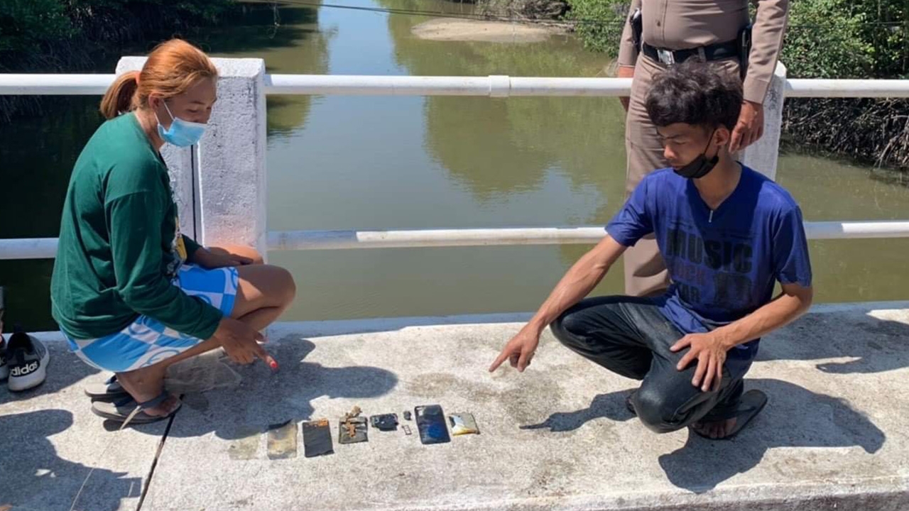 พบมือถือของเสี่ยอาหารทะเล ถูกทิ้งในคลองบางขุดไห ตร.ยังล่าตัว 3 คนร้าย