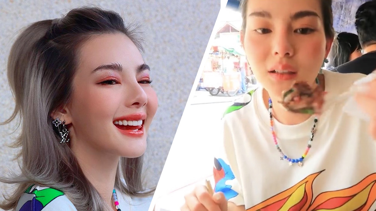 ไม่ชอบไฮโซหรูหรา ดิว อริสรา กินก๋วยเตี๋ยวเรือเพิงข้างทาง (คลิป)