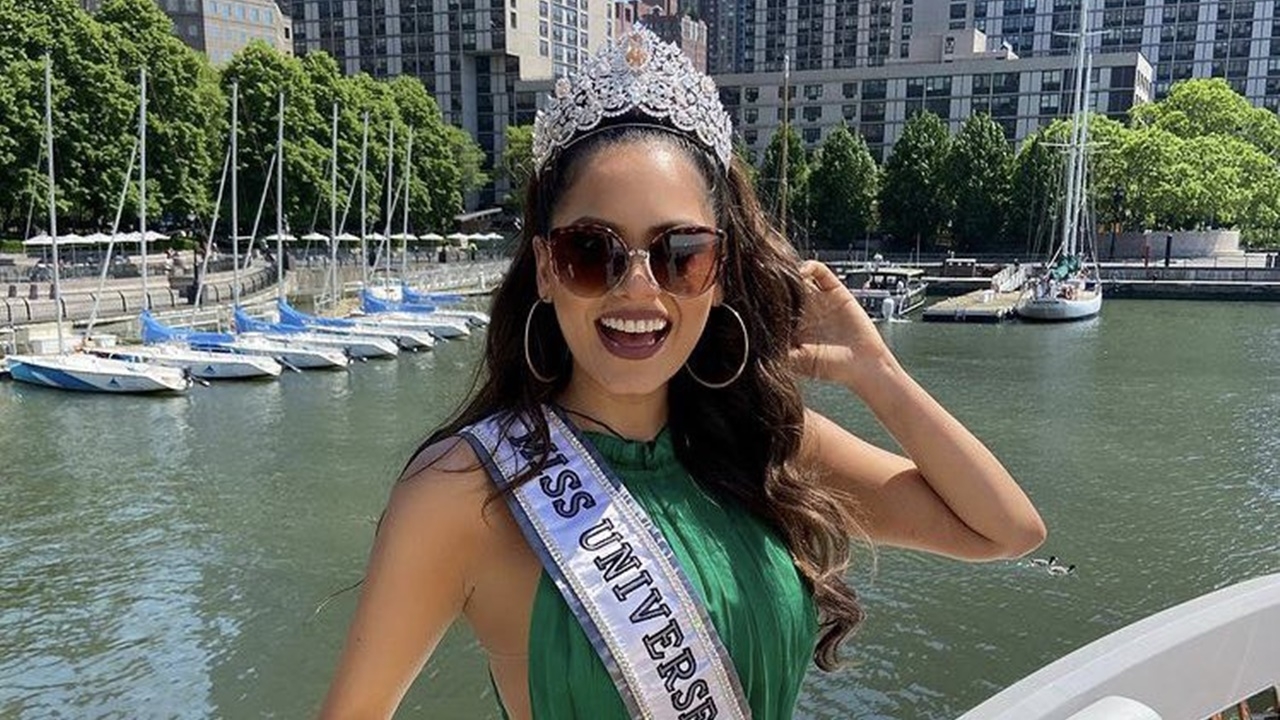 แอนเดรีย เมซ่า มิสยูนิเวิร์ส 2020 พูดแล้วหลังมีภาพแต่งงานแชร์ว่อนทั่วโลก