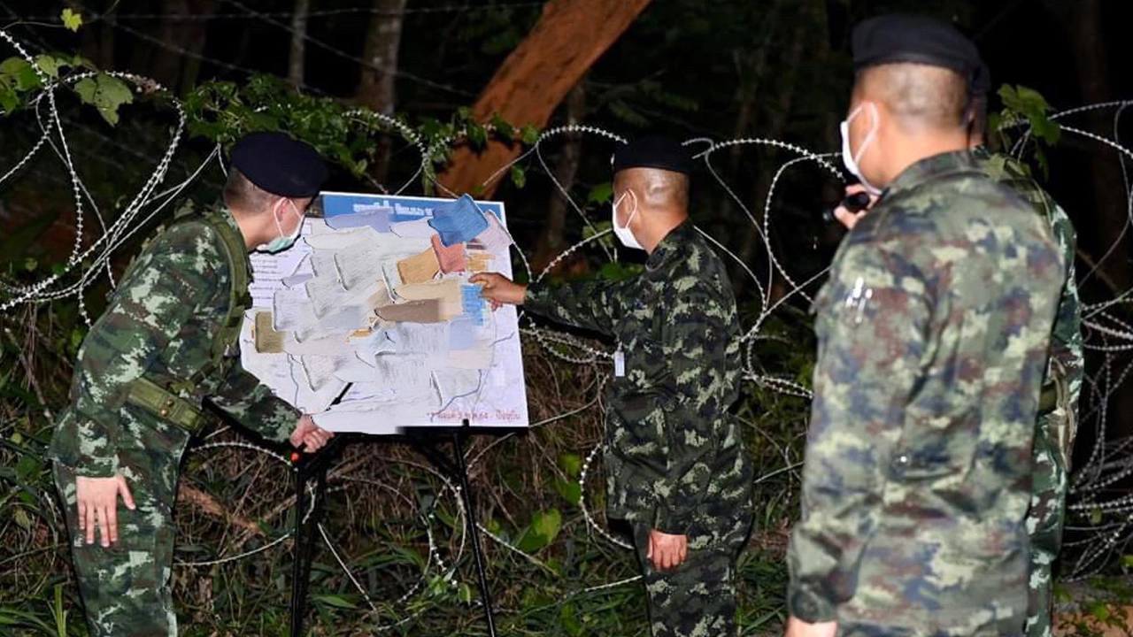 ทบ. ตรึงชายแดนเข้มสกัดแรงงานต่างด้าวลอบเข้าไทย เฝ้าตลอด 24 ชม.