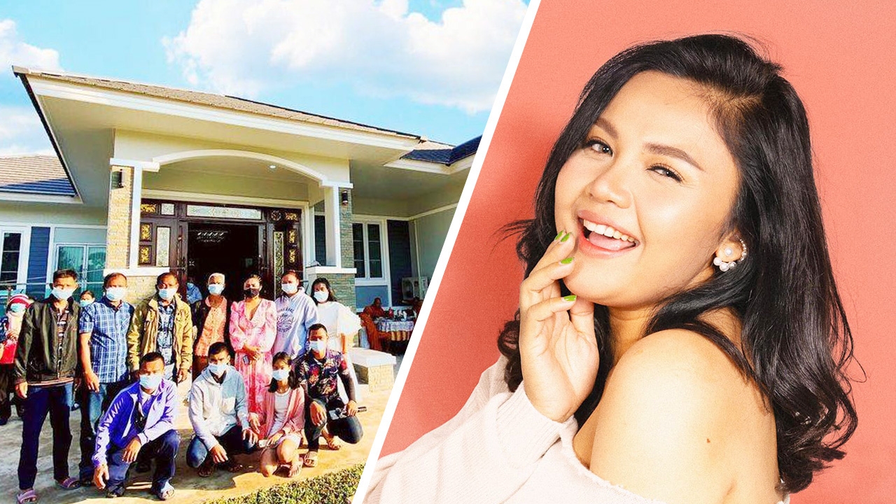 ได้ฤกษ์ดี ตั๊กแตน ชลดา ทำบุญขึ้นบ้านใหม่คุณแม่ มูลค่ากว่า 20 ล้านบาท