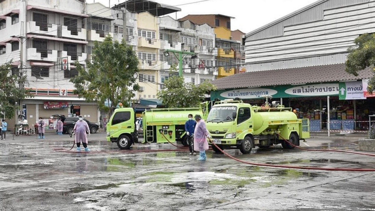 ปลดล็อกตลาด-บางใหญ่ซิตี้ ทำบิ๊กคลีนนิ่งรื้อรั้วลวดหนาม เปิดพื้นที่แล้ว