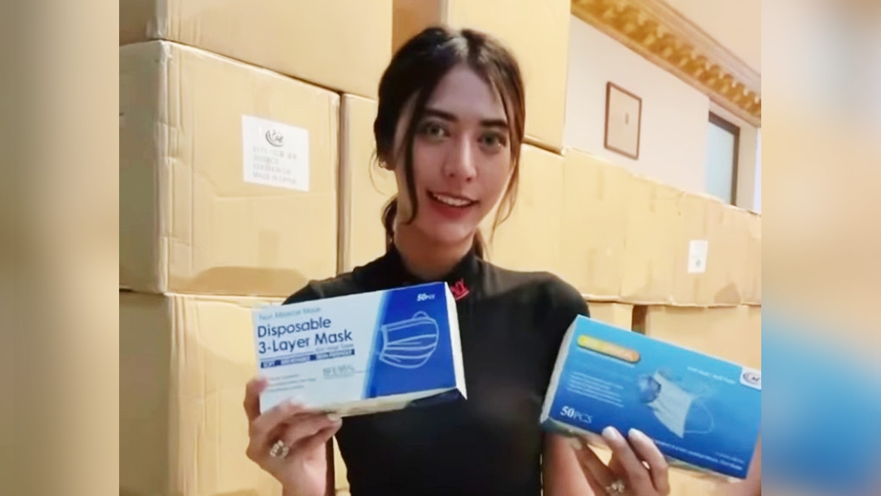 น้ำหวาน เดอะเฟซ โพสต์คลิปขายแมสก์ 1 แสนกล่อง ชาวเน็ตติงระวังถูกตรวจสอบ