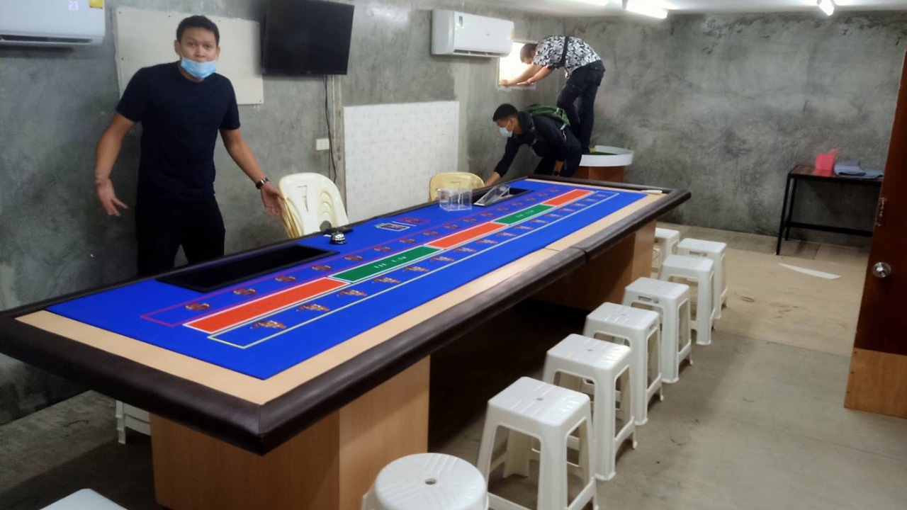 ตำรวจรีบบุกจับบ่อนดังดอนเมือง เคยถูกสั่งปิดยังซ่าเปิดอีก ไร้เงานักพนัน