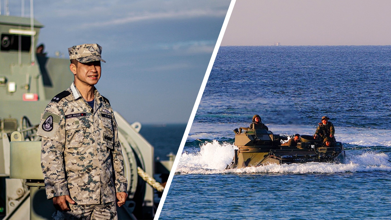 ทร. ปิดอ่าวไทยฝึก กองพลยกพลขึ้นบก ปฏิบัติการยุทธ์สะเทินน้ำสะเทินบก