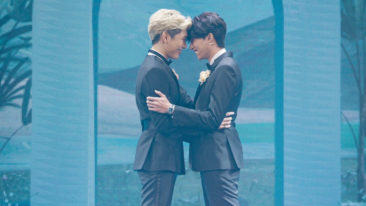 แฟนมีตออนไลน์ส่งท้ายซีรีส์ “ธาร-ไทป์” คู่จิ้นสายวาย “มิว-กลัฟ” นำทีมสนุก