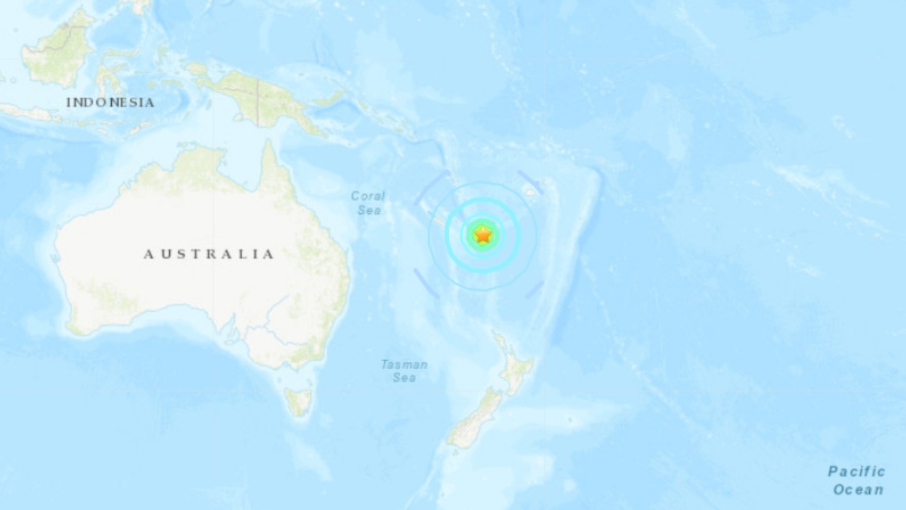 ระทึก แผ่นดินไหวขนาด 7.7 เขย่าแปซิฟิกใต้  เตือนนิวซีแลนด์ระวัง สึนามิ