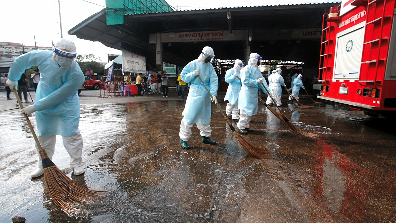 โควิดจับบนพื้นผิวสัมผัส เชื้อกลายซากไร้หนามพิษ