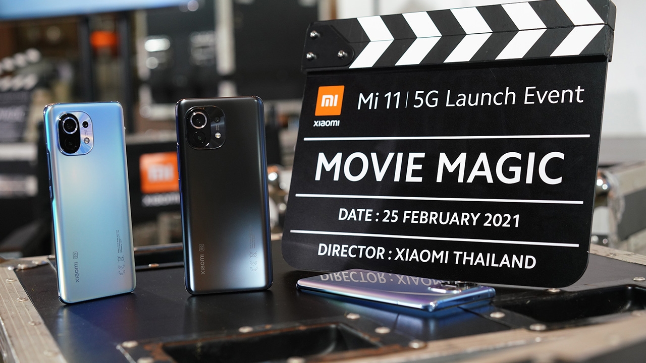 Xiaomi เปิดตัว Mi 11 ในไทย วางจำหน่ายราคาเริ่มต้น 21,990 บาท