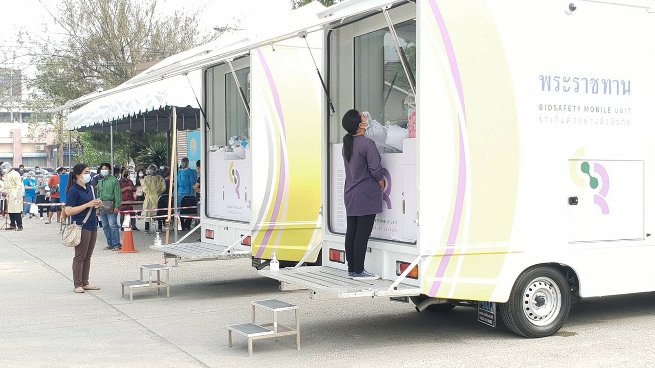 สมุทรสาครตรวจเชิงรุก เริ่มแนวโน้มดีขึ้น พบติดโควิดลดเหลือ 202 ราย