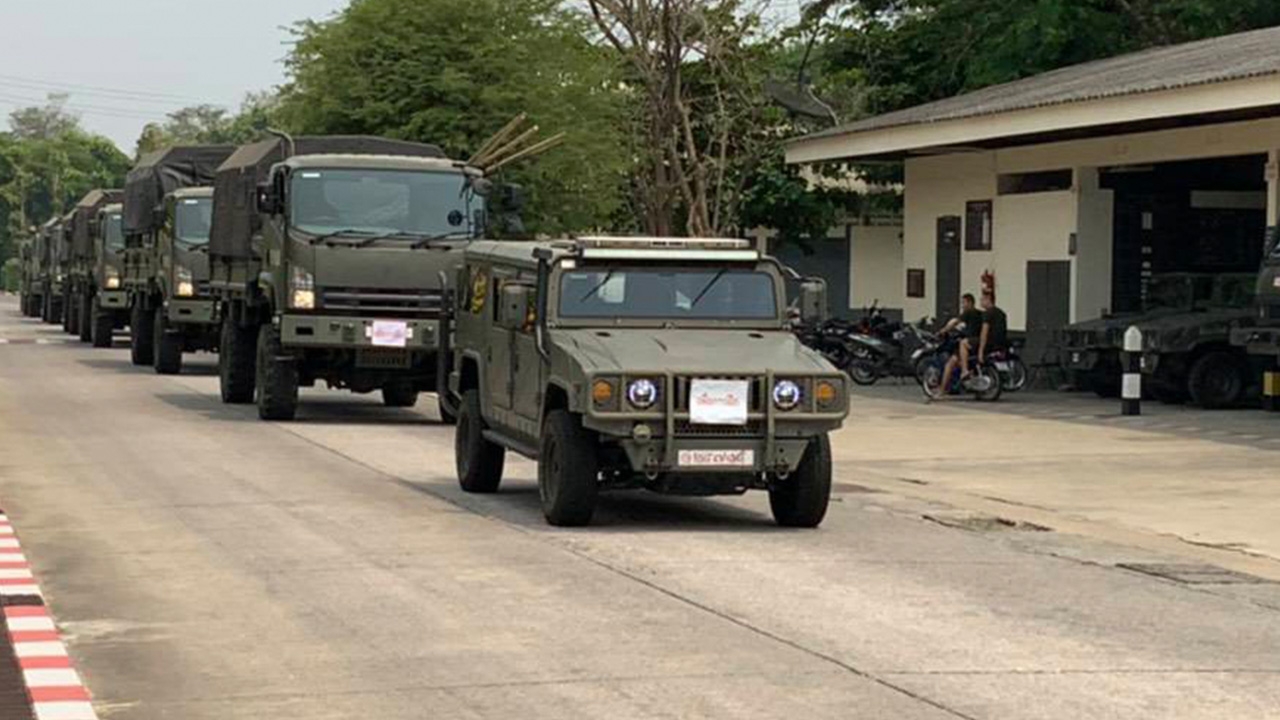 ทบ. แจ้งเคลื่อนย้ายกำลังพล ยุทโธปกรณ์  23-25 มี.ค. ปลายทางลพบุรี 