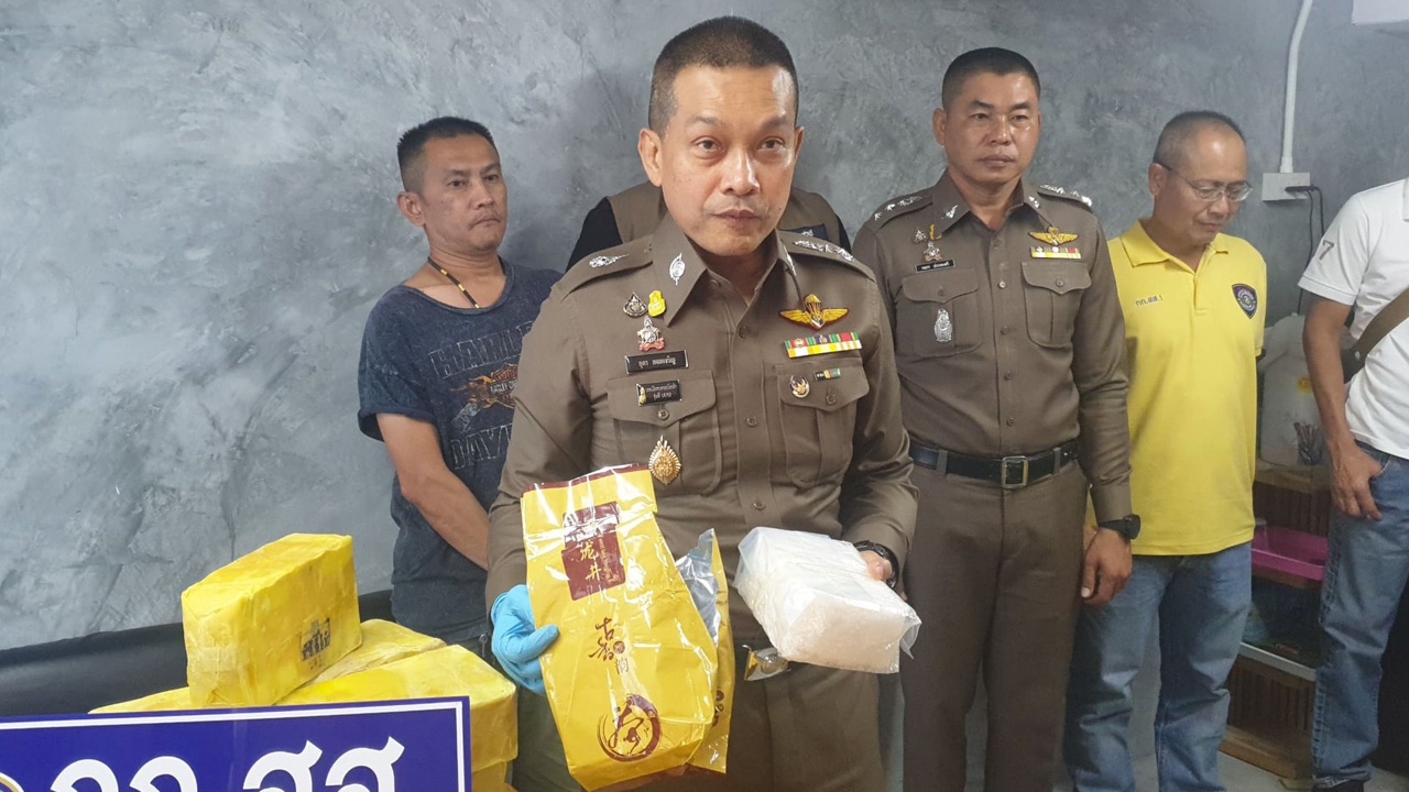 ตร.ภ.7 ปลื้ม "สืบเพชรบุรี" โชว์ผลงานจับยาลอตมหึมา มูลค่า 2 พันล้าน