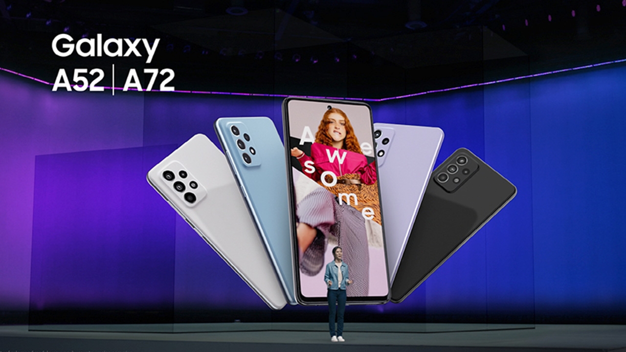 Samsung เปิดตัว Galaxy A52, Galaxy A52 5G และ Galaxy A72